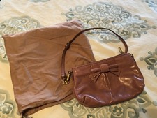 Nwot Mui Mui Mauve Leather Handbag Purse