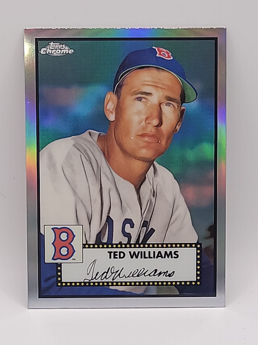 2021 Topps Chrome Baseball Platinum Anniversary Ted Williams 