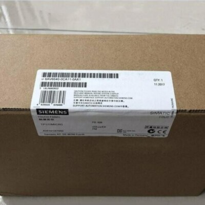 New Siemens 6AV6 640-0CA11-0AX1 6AV6640-0CA11-0AX1 HMI TP177 Micro Touch Screen#