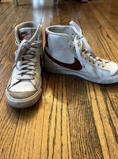Nike Blazer Mid '77 Sneaker Youth Size 5Y White Basketball Shoes DA4086-102