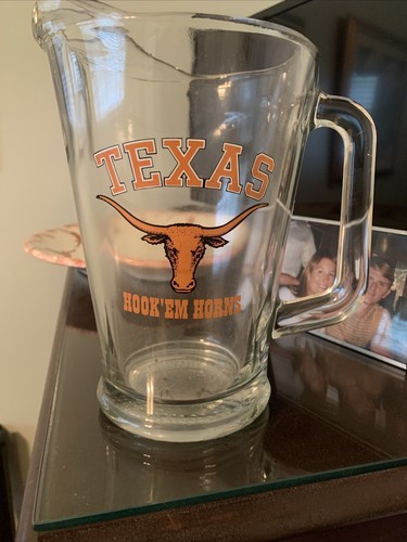 University Of Texas Hook'Em Horns Beer Pitcher (Longhorn Logo)