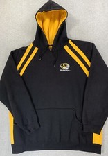 Missouri Tigers Russell Athletic Team Issue Hoodie Sweatshirt Men's XXL Black