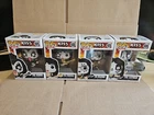 Funko Pop Rocks KISS Full Set Demon 121 Spaceman 123 Starchild 122 Catman 124