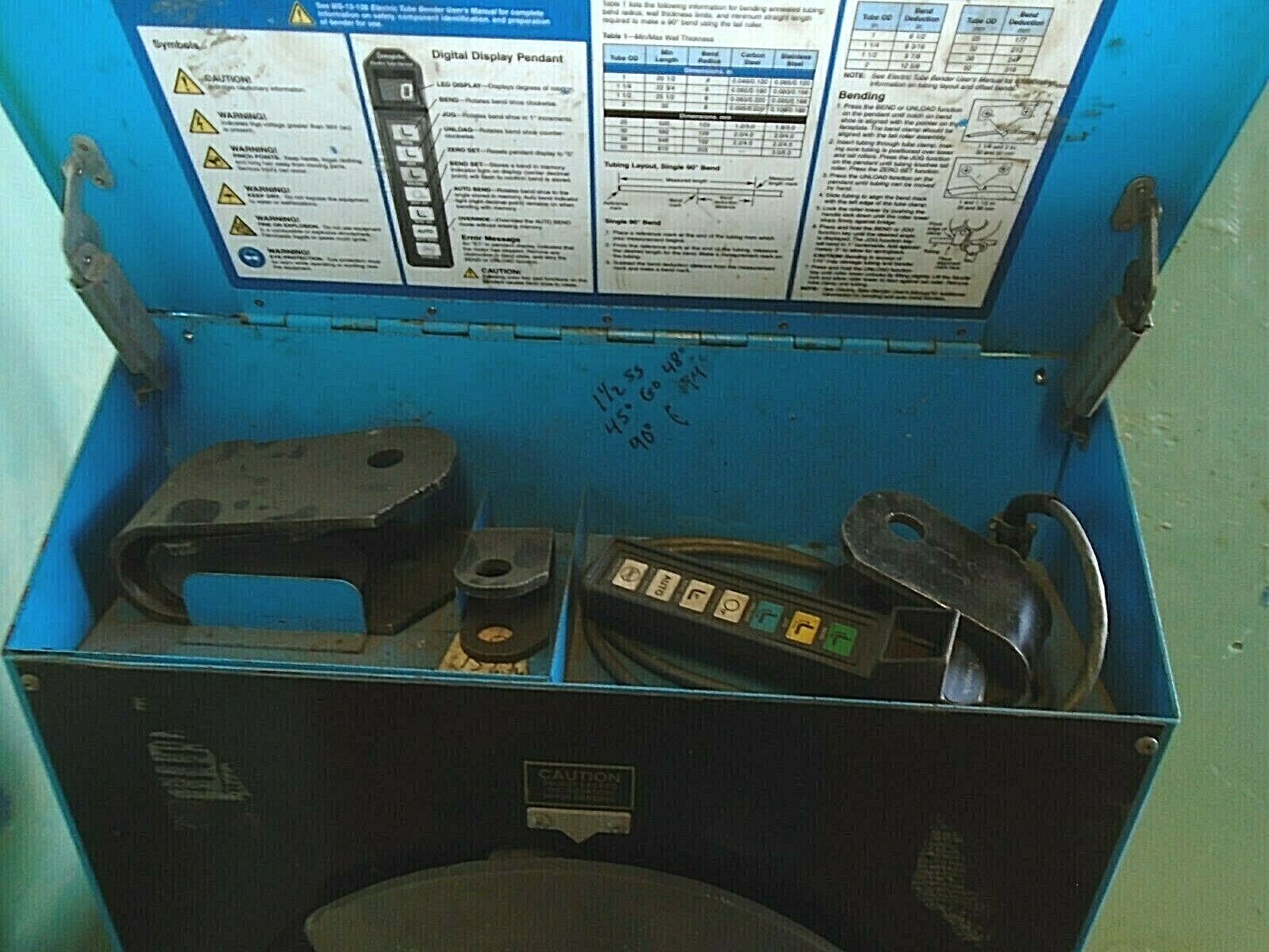 SWAGELOK MSTBE1 115 Electric 2 inch TUBE BENDER FB E eBay