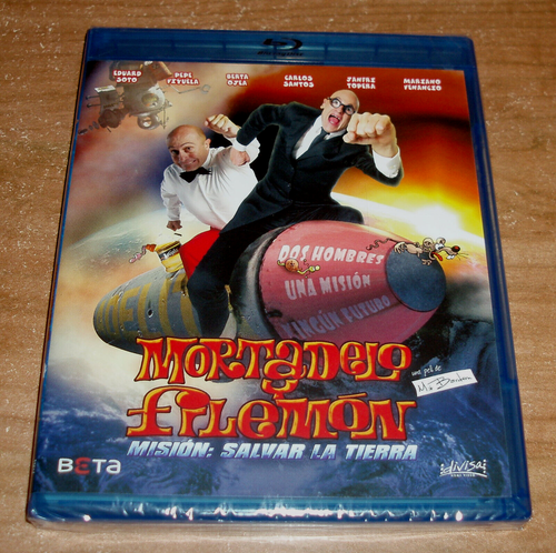 Mortadelo Y Filemón Y Filemon Mission Save the Earth Blu-Ray New Sealed ...