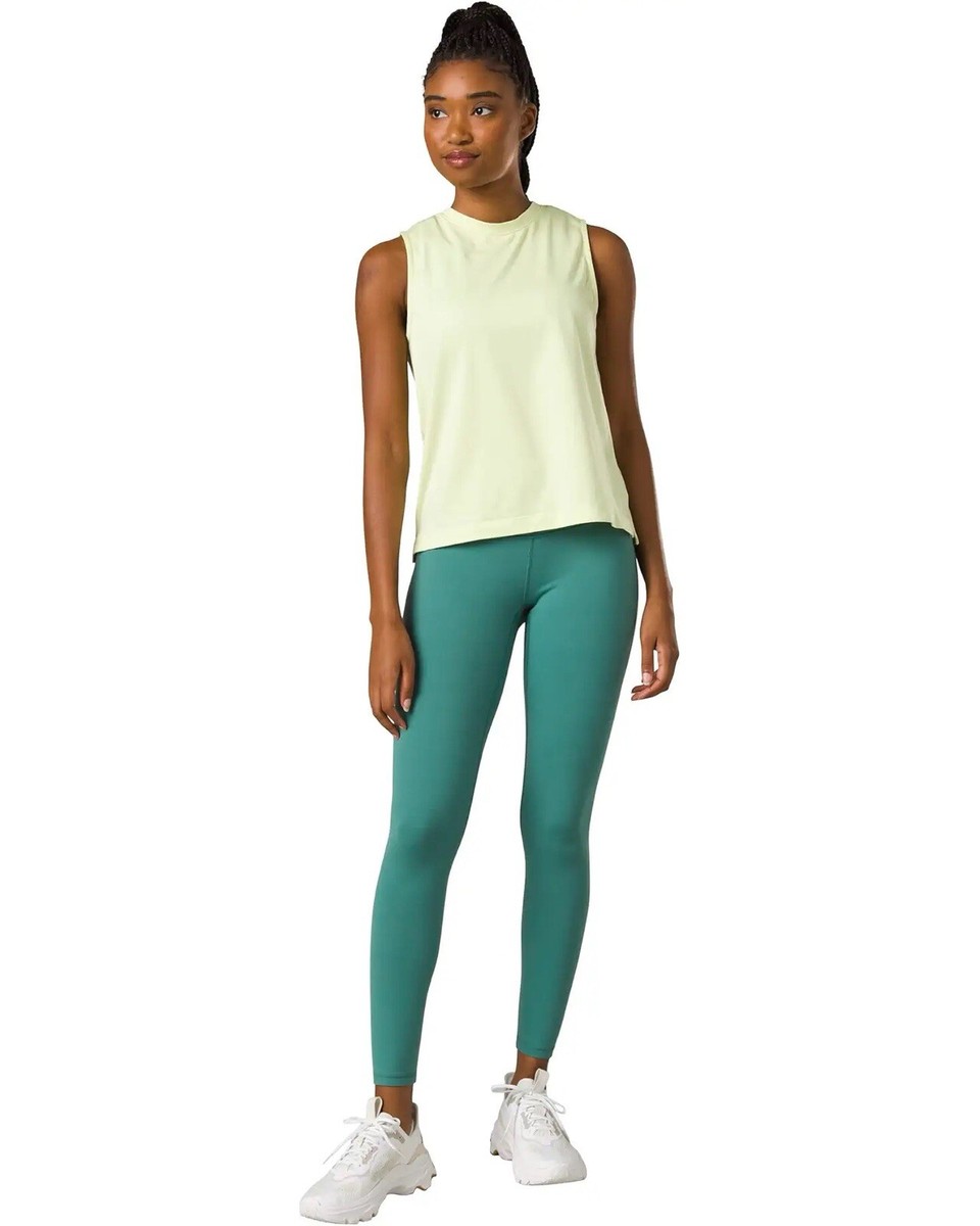 prAna Alpenglow Lime Squeeze Tank Top Size Large NWT $49