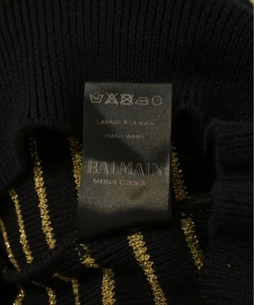 BALMAIN Sweaters BlackxGold(Border) S 2200557000074 - Image 4 of 4