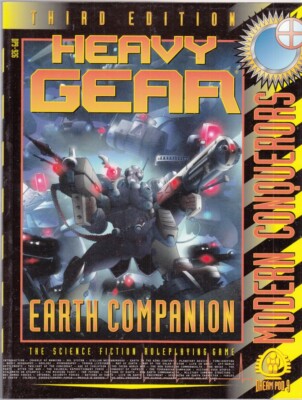 HEAVY GEAR. EARTH COMPANION DP9-926. Englische Aufl. Dream Pod 9