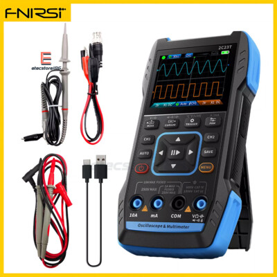 Zweikanal FNIRSI 3in1 Handheld Digital Oscilloscope Multimeter Signal Generator