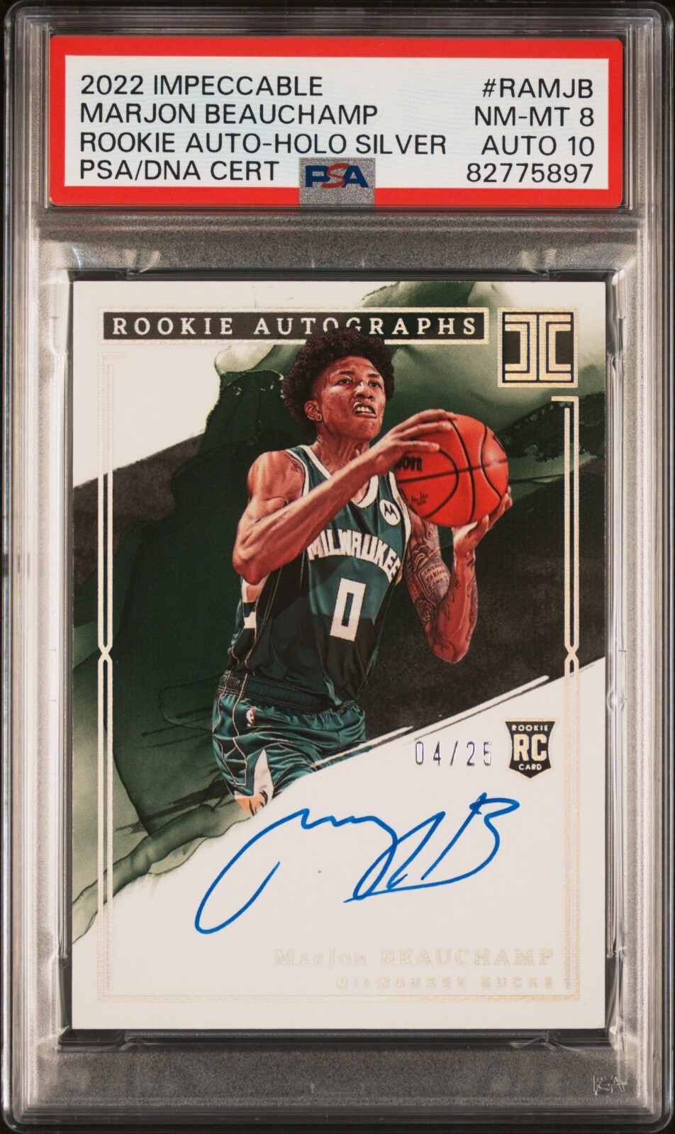 PSAサインルーキーMICHAEL PORTER JR RC HOLO AUTO PSAサインルーキーMICHAEL PORTER JR RC HOLO AUTO PSAサインルーキー