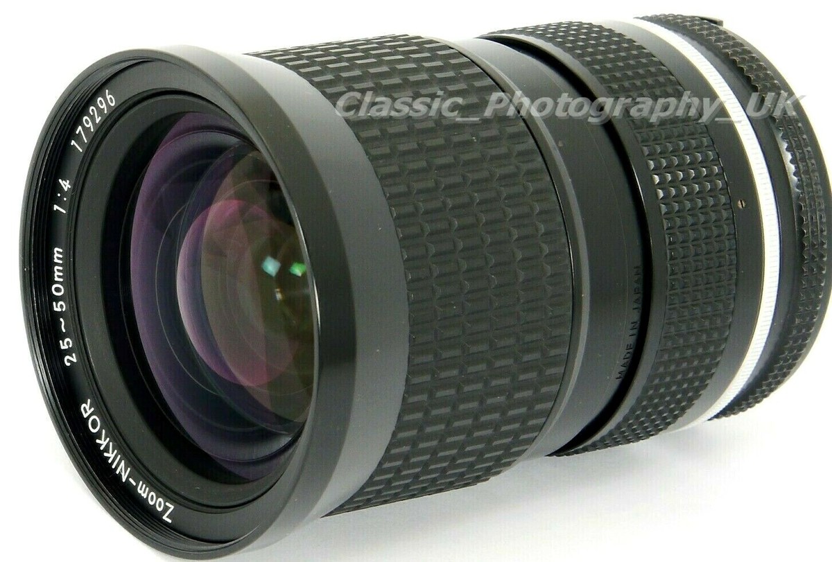NIKON Ai Zoom NIKKOR 25-50mm ニコン 広角ズームレンズ Vintage Nikon