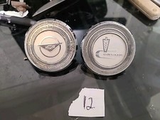2 Vintage Chevy Corvair Steering Wheel Horn Caps