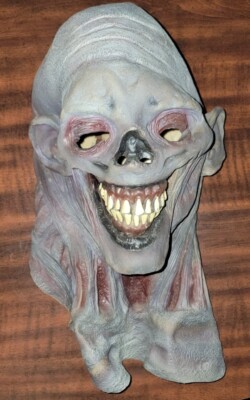 Vintage Paper Magic Group Autopsy Ghoul Halloween Mask Full  display picture 1