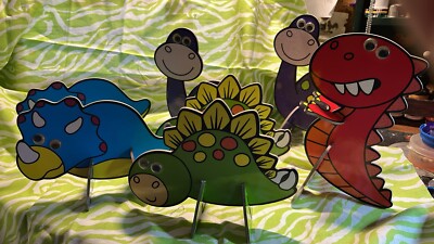 3D dinosaurs Puzzles AGES 3-4. Learn Colors and shapes. 