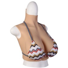 ANZI G Cup Silicone Breast forms Fake Boobs Tits Breast plates For Crossdresser