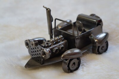 full metal art artistic toy car antique classic vintag metallic decoration