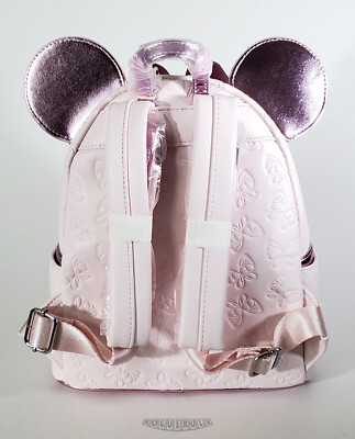 ?Loungefly Disney Minnie Mouse Pink Butterfly Mini Backpack  display picture 1
