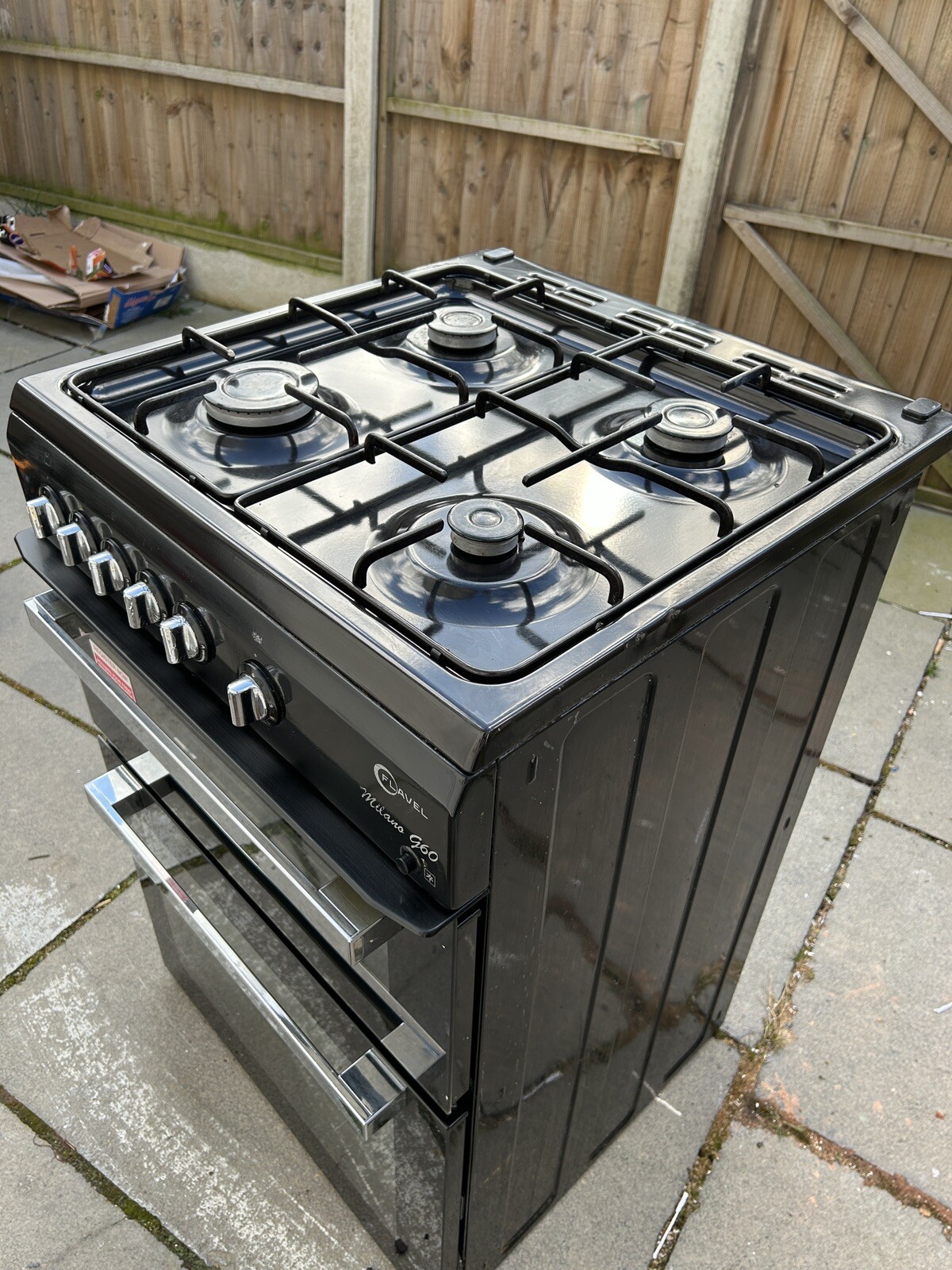 FLAVEL ML61NDK 60cm Full Gas Cooker Black eBay