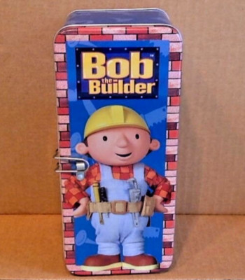 BOB THE BUILDER Tin Catch-All Case (Can We Dig It?/Can We Fix It?)   Retired