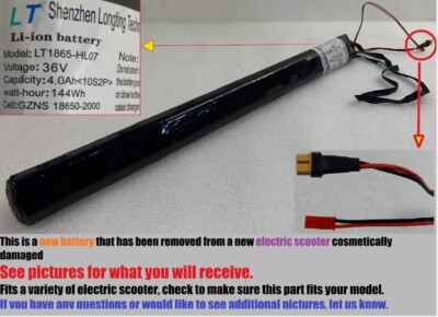 Aviator Scooter Battery Replacement Shenzhen Longting LT1865-HL07