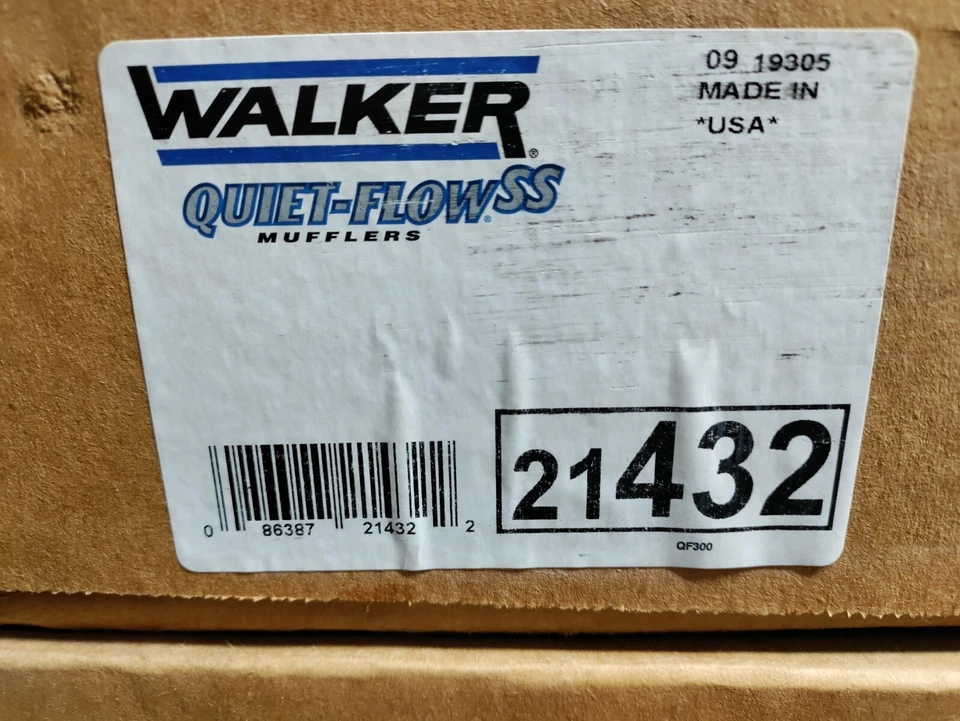 21432 Exhaust Muffler for 2002-2007 Jeep Liberty - Silver - Изображение 4 из 4