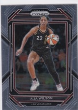 A'JA WILSON 2023 PRIZM WNBA Basketball Card LAS VEGAS ACES Finals Champs MVP!