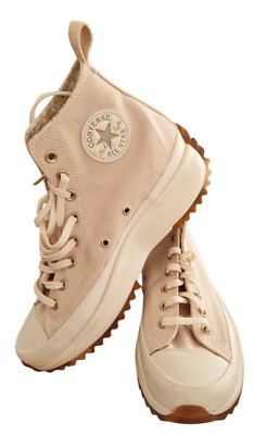 Converse Run Star Hike Damen Sneaker High Hi beige / weiß Gr. 44,5 ( UK 9,5 )