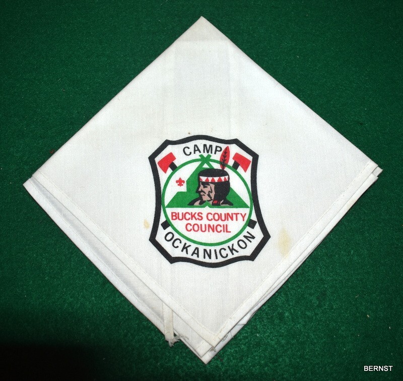 BOY SCOUT CAMP NECKERCHIEF CAMP OCKANICKON BUCKS COUNTY COUNCIL eBay