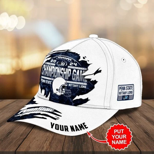 Personalized Penn State Nittany Lions Football Baseball Cap