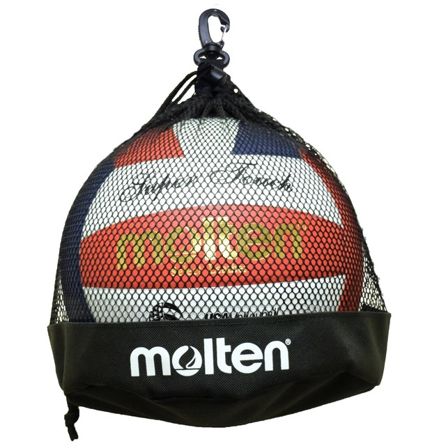 Molten Single Volleyball Soccer Ball Bag Black 1bb for sale online eBay