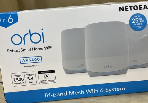 NETGEAR RBK763S-100NAS 2400 Mbps 7 Port 1000 Mbps Wireless Router #0230 ...