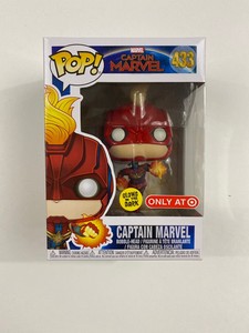 captain marvel target funko pop