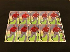 2015 Bowman Rafael Bautista 1st Bowman Prospect (BP42) - Lot of 10x