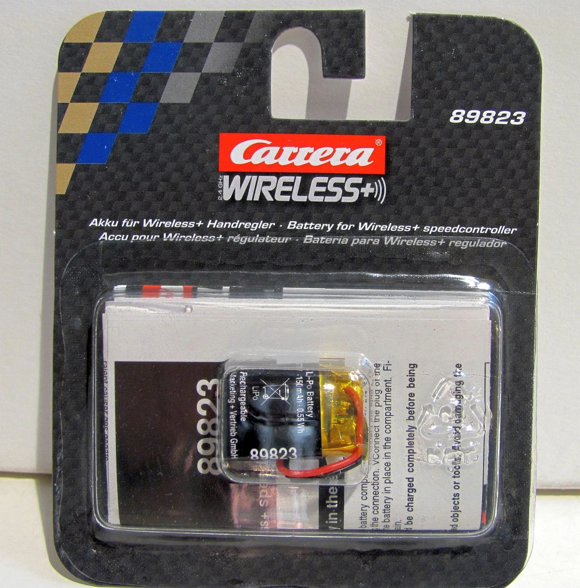 Carrera 89823 Ersatzakku 150mAh f. Carrera Wirelessregler -89823  