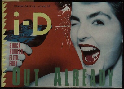 i-D #10 December 1982 OUT ALREADY Issue MOIRA BOGUE Life Force v Death Wish @ EX
