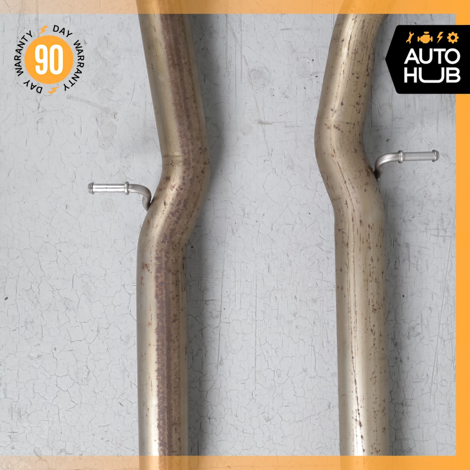Bentley Continental GT 6.0L Middle Exhaust Downpipe Left & Right Side OEM 73k