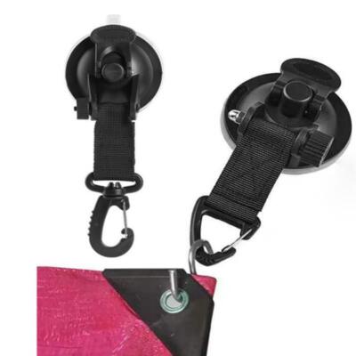 Saugnapf Starker Haken Fixer Outdoor Portable Camping Bergsteigen Schnalle