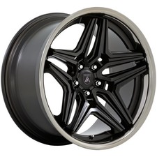 Asanti Abl-46 Duke 22x9 5x115 15mm Satin Black Wheel Rim 22 Inch