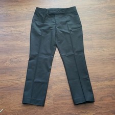 Gucci Black Dress Pants Chic Edgy Feminine Workcore Professional Lux Size 44