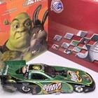 Signed Tony Pedregon Quaker State Shrek 2 2004 Camaro Funny Car Action 124 Car