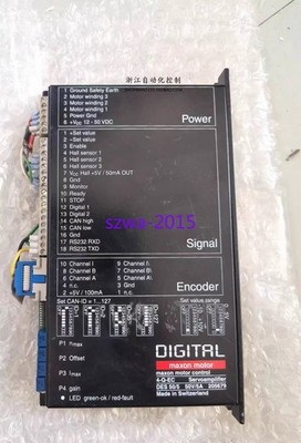 1pcs used Maxon 4-Q-EC 205679 DES 50/5 DC motor driver #as