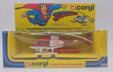 Corgi 929 Superman / Daily Planet Jetcopter Boxed Original Vintage W Missiles