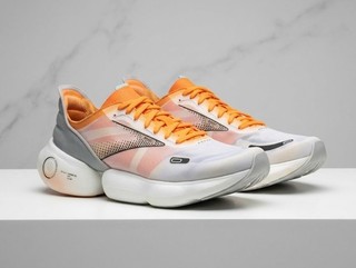 Zapatillas Hombre Brooks Aurora BL Blanco Naranja Talla 15