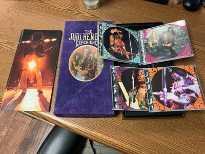 Jimi Hendrix Experience Box Set 4 CD Purple Velvet (2000) w/ Booklet