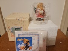 Cherished Teddies Klaus  Bearer Of Good Tidings  1996 Santa Bear Figurine