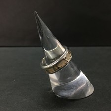 EGA TIFFANY&CO. Atlas 1995 Numer rzymski SV 925 Pierścień ISO rozm:53/3CD0490