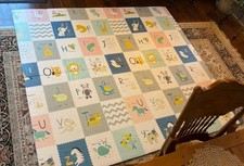 79  x71  Foldable Baby Play Mat for Floor, Extra X-Large Reversible Foam Play Mat