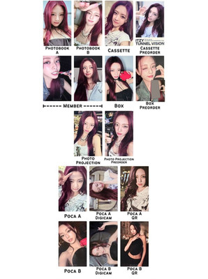 itzy - TUNNEL VISION Album genuine Official PHOTOCARD KPOP 있지