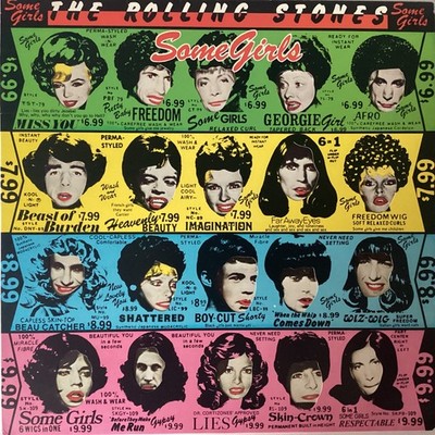 ROLLING STONES VINYL LP RECORD  SOME GIRLS ' (ROLLING STONES)