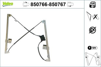 Fensterheber VALEO 850766 für MERCEDES VIANO VITO W639 MIXTO Bus 109 CDI 639 601